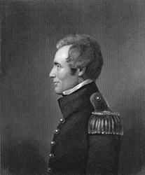 Maggior Generale Edmund Pendleton Gaines inciso da James Barton Longacre